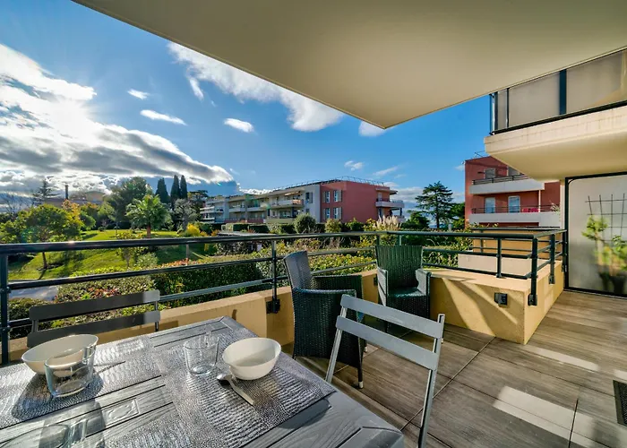 Apartman Superbe 2 Pieces - Piscine Et Garage Nizza